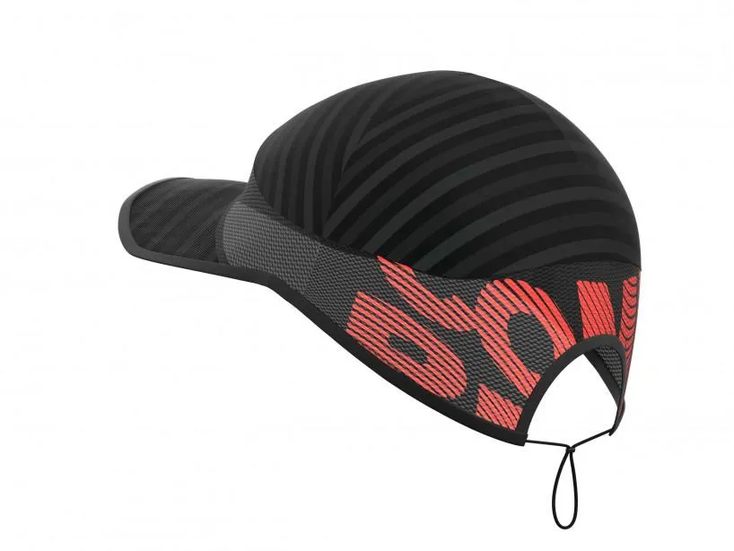 Compressport Unisex's Pro Racing Cap Black - CU00003B_990_0TU