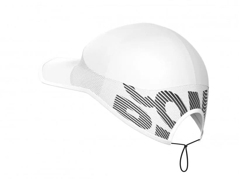 Compressport Unisex's Pro Racing Cap White - CU00003B_001_0TU