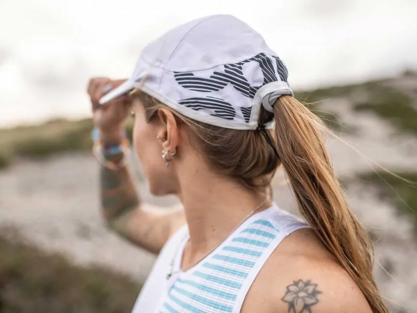 Compressport Unisex's Pro Racing Cap White - CU00003B_001_0TU