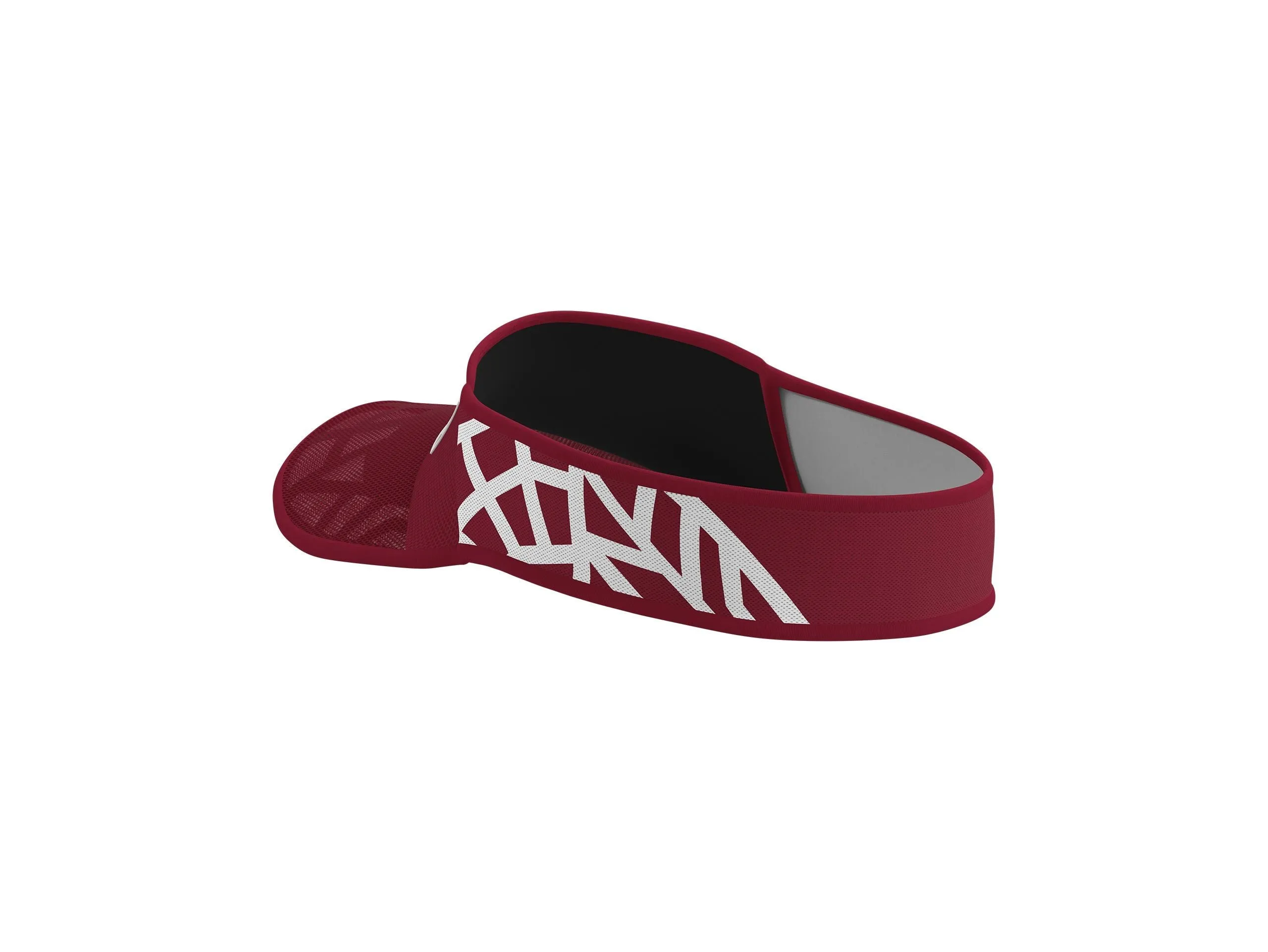 Compressport Unisex's Spiderweb Ultralight Visor:Zinfandel - SULVISOR_306