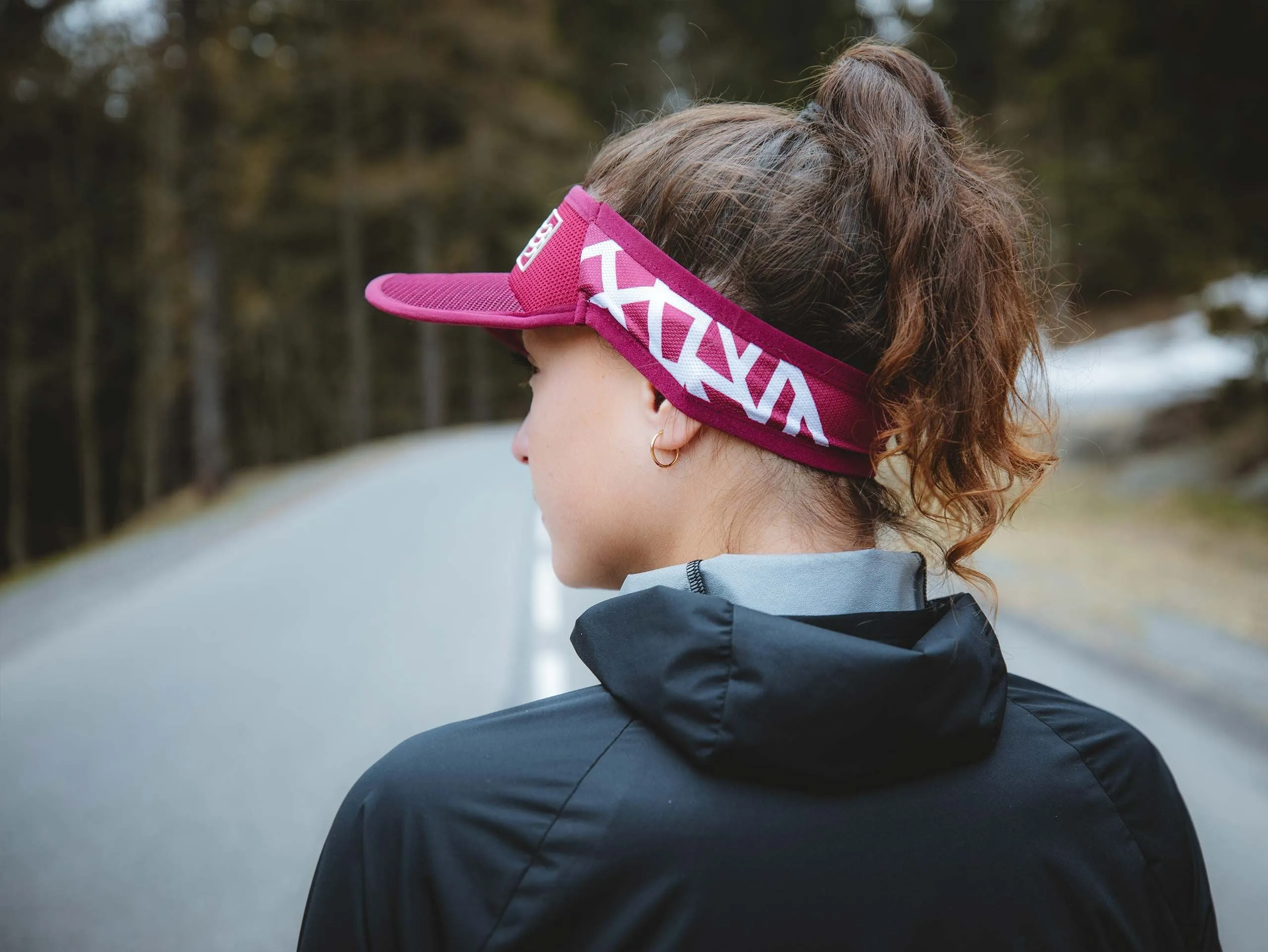 Compressport Unisex's Spiderweb Ultralight Visor:Zinfandel - SULVISOR_306