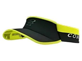 Compressport Unisex's Visor Ultralight Flash - Black/Fluo Yellow