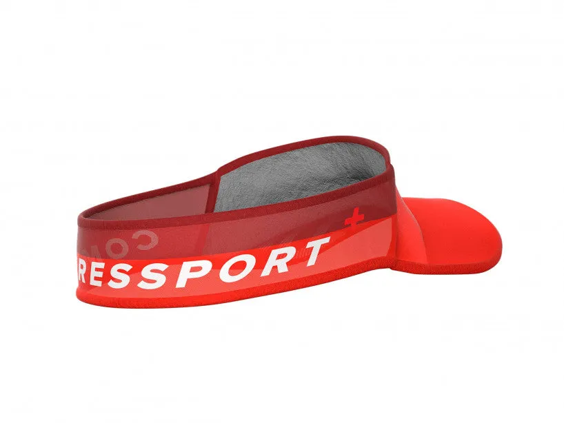 Compressport Unisex's Visor Ultralight - Red