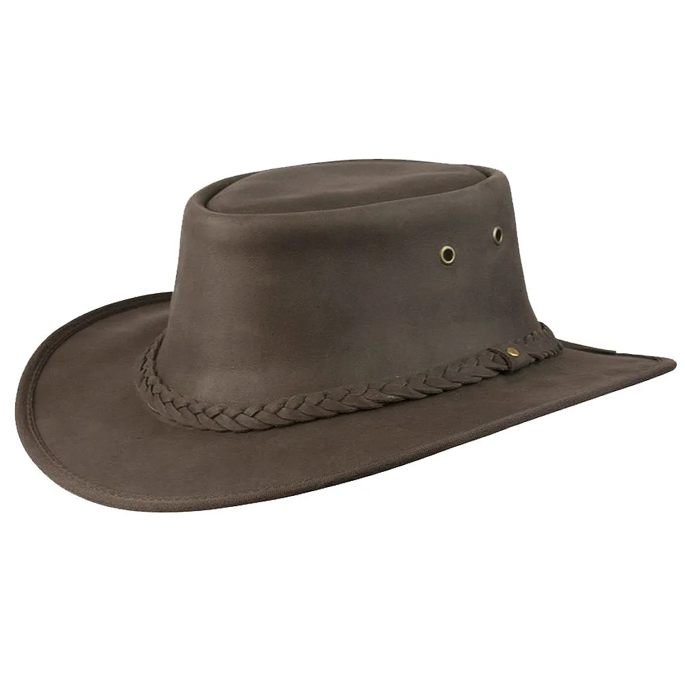 Conner - Leather Outback Hat