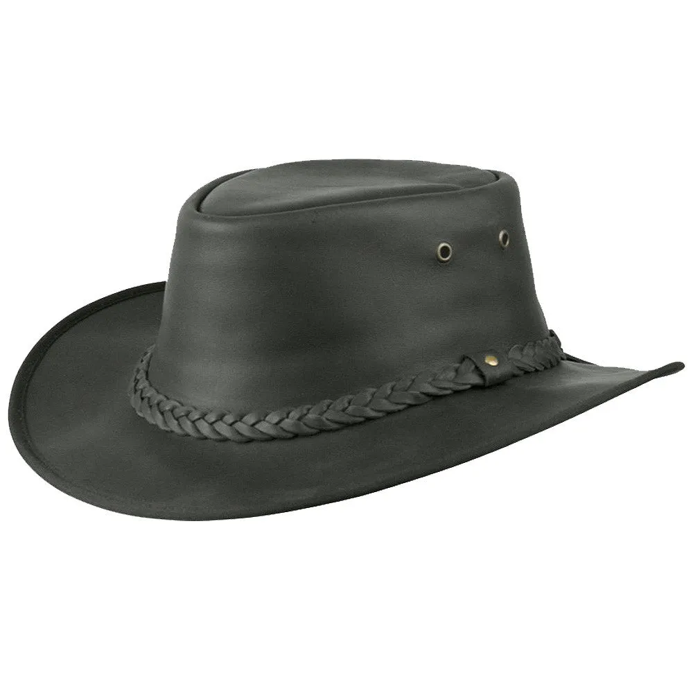 Conner - Leather Outback Hat
