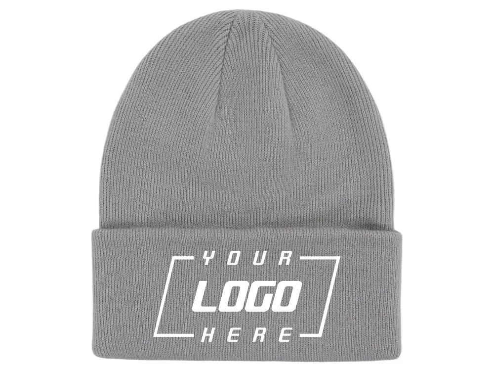 Crowns By Lids Turnover Cuff Knit - Grey