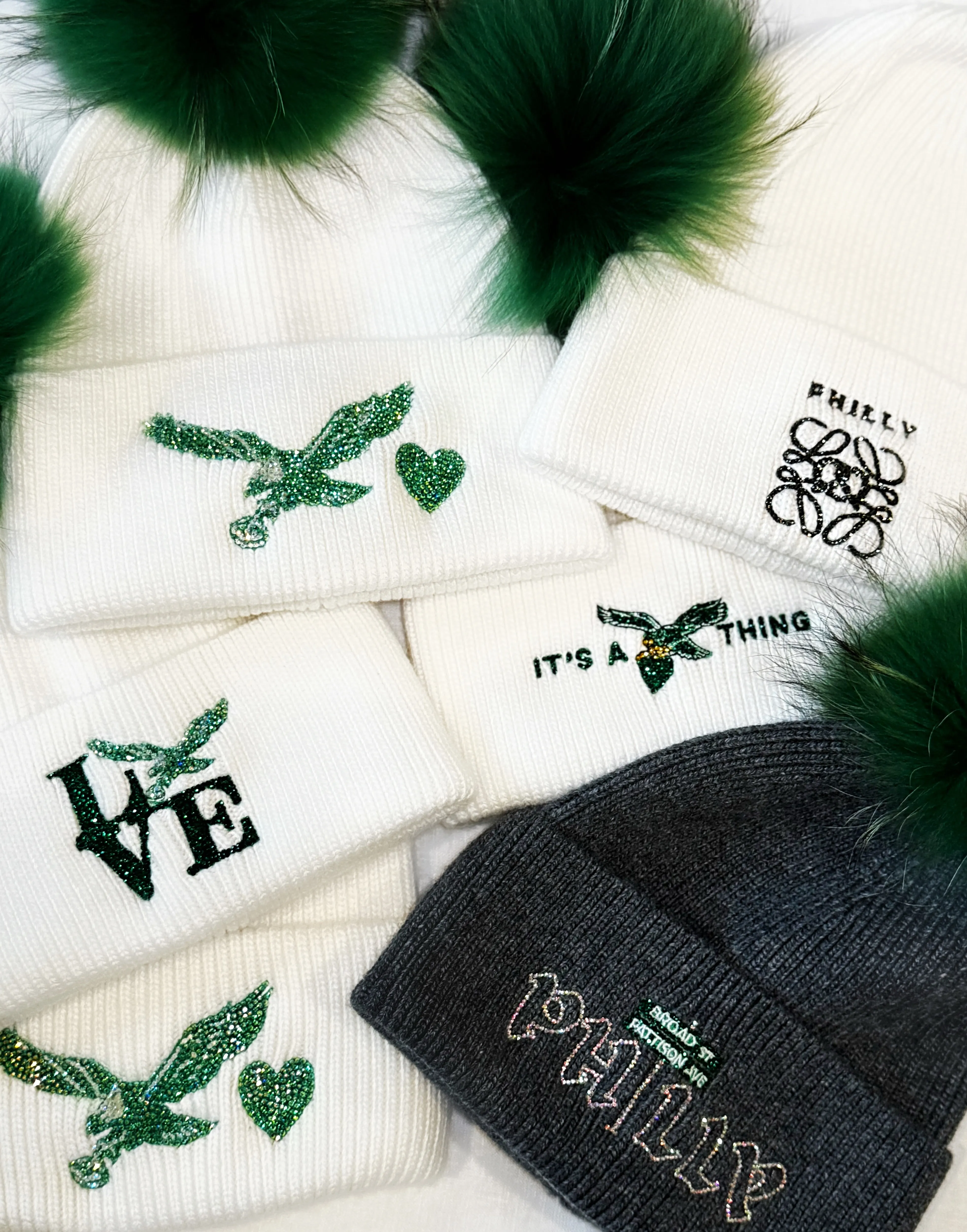 CRYSTAL BEANIES
