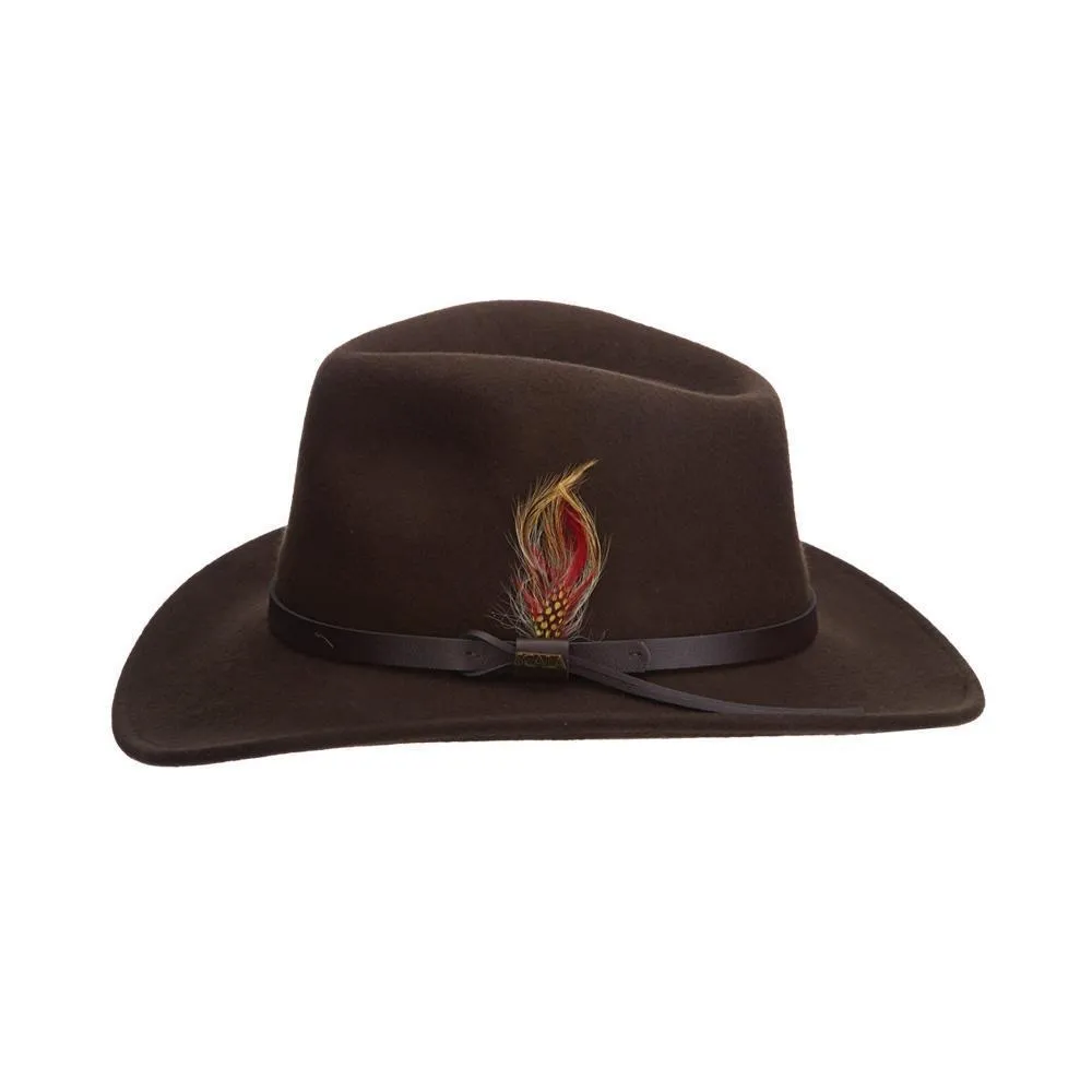 Dakota Wool Outback Hat | Olive
