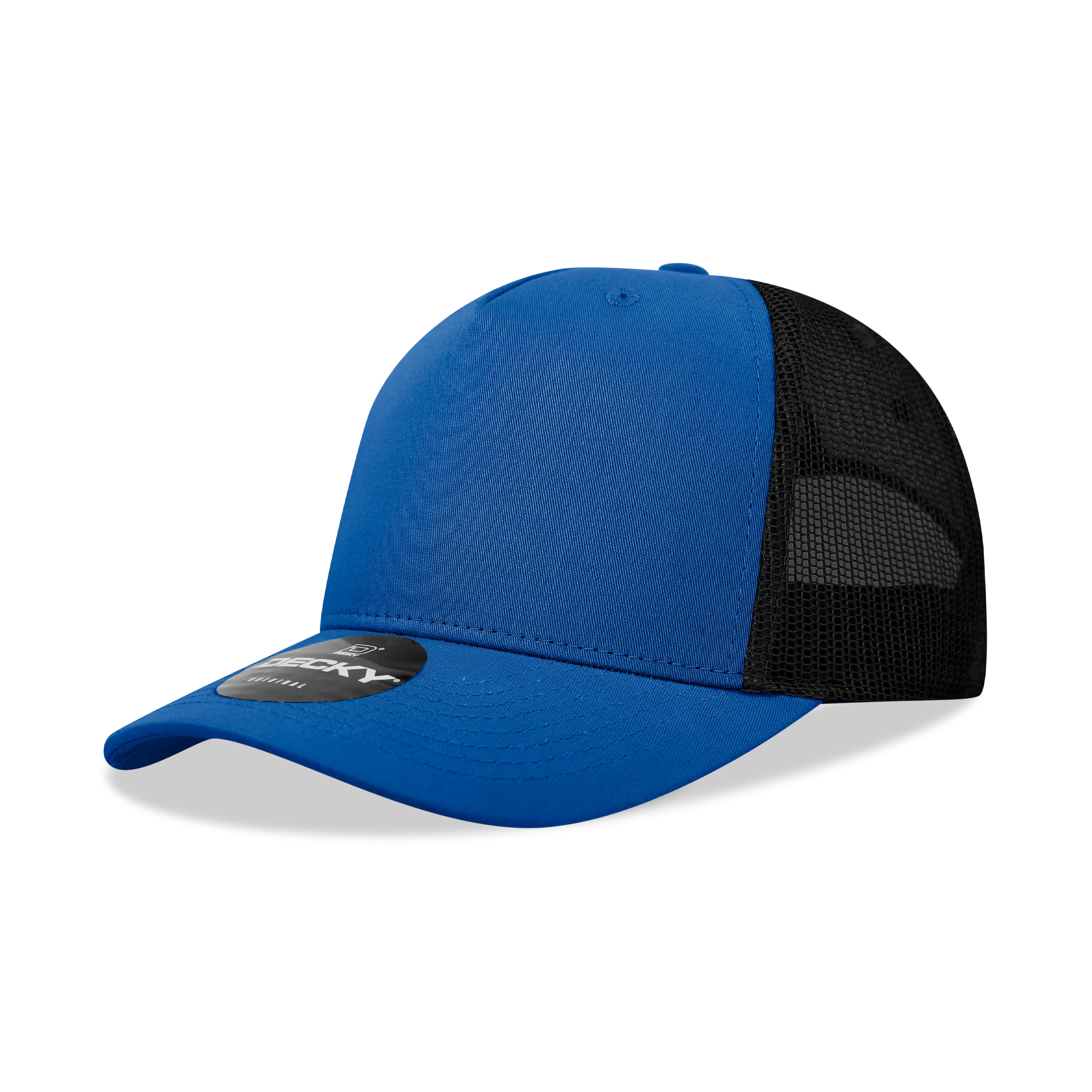 Decky 6030 - Classic, 5-Panel Retro Trucker Cap