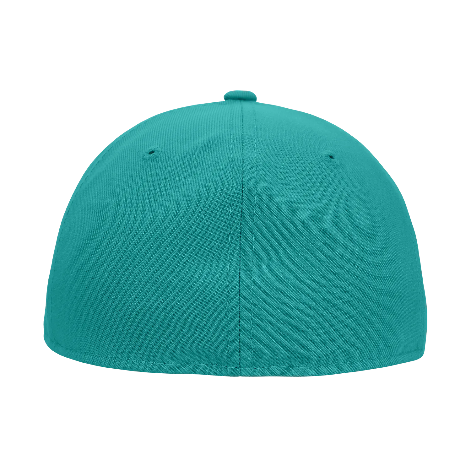 Decky RP1 - Fitted Flat Bill Hat, Retro Fitted Cap (Sizes: 6 7/8 - 7 1/4)