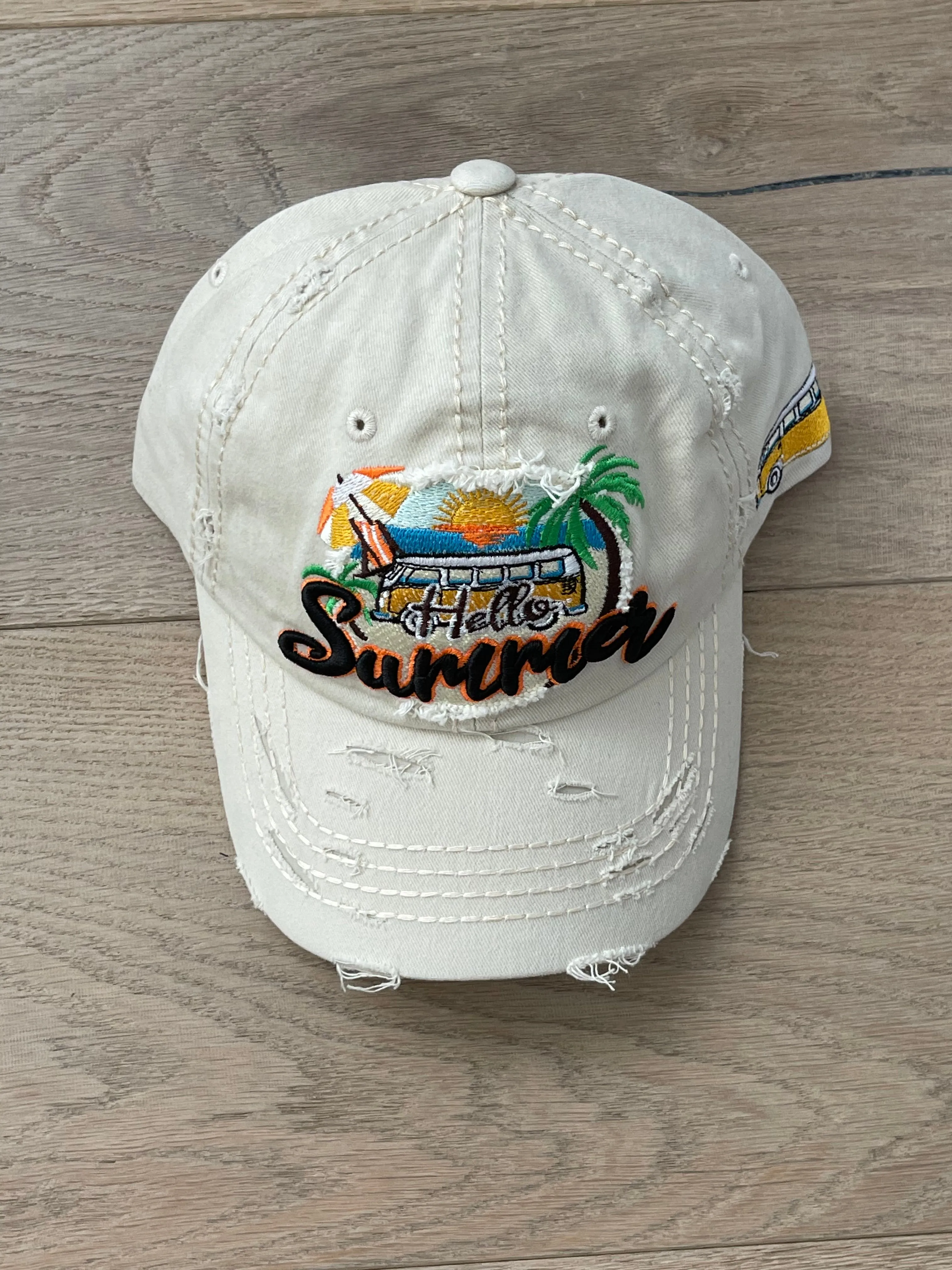 Distressed Cap-Camper
