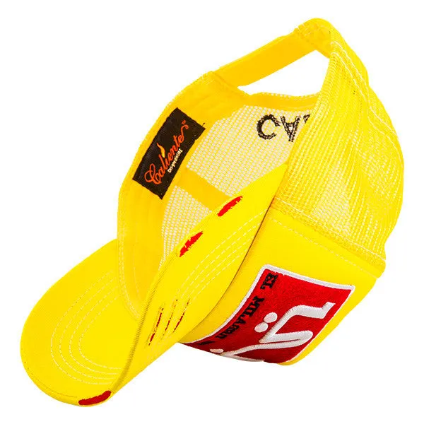 Dubai Arabic Full Yellow Cap - Caliente Countries & Cities Collection