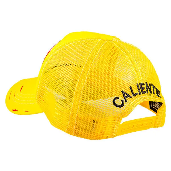 Dubai Arabic Full Yellow Cap - Caliente Countries & Cities Collection