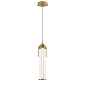 Espada 1 Light Pendant in Gold