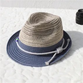 Fedora Golf Hats Summer Billycock Vacation