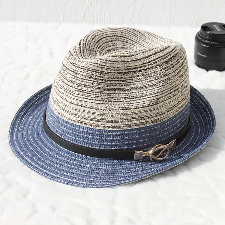 Fedora Golf Hats Summer Billycock Vacation