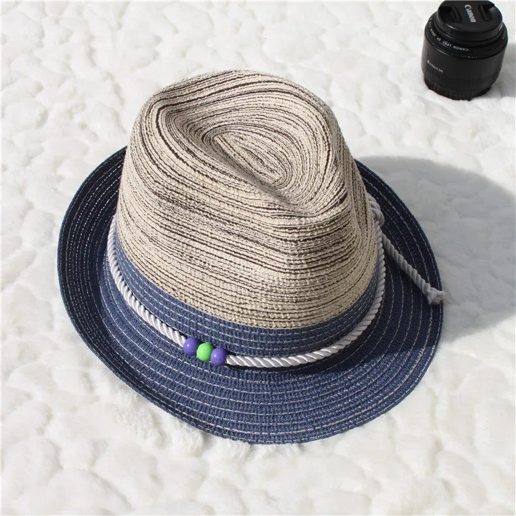 Fedora Golf Hats Summer Billycock Vacation