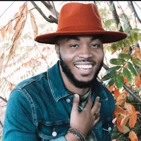 Fedora hat orange / wide brim hat / man hat / women hat / fall hat / winter hat