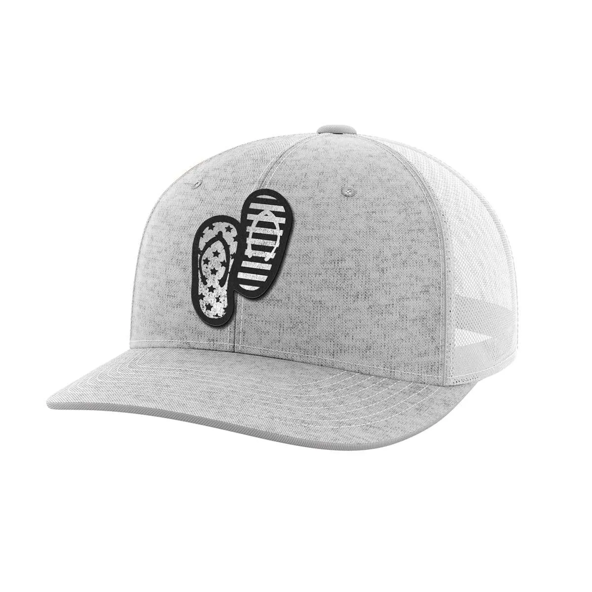 Flip Flops Black Patch Hat