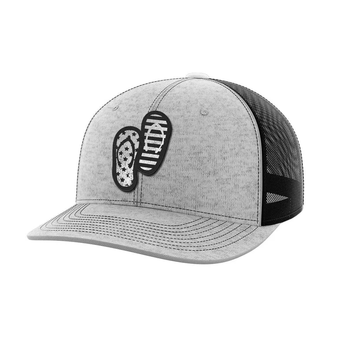 Flip Flops Black Patch Hat