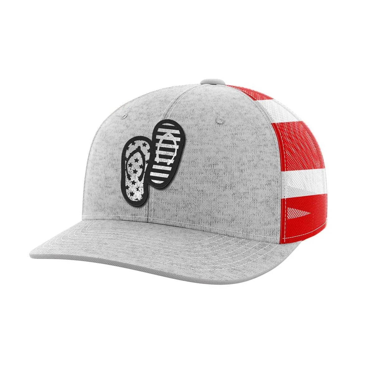 Flip Flops Black Patch Hat