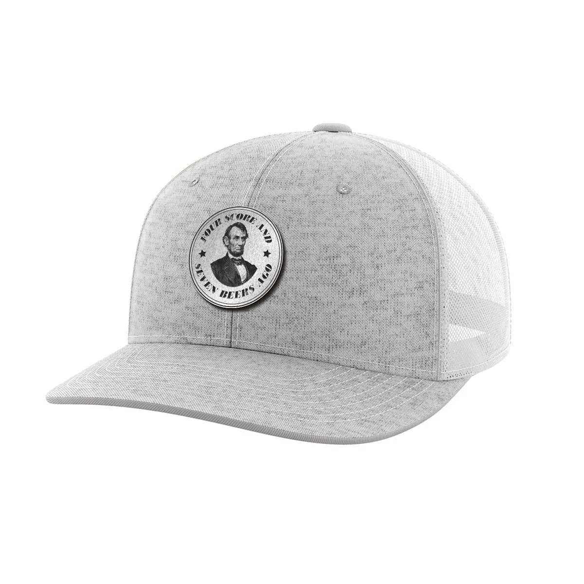 Four Score Black Patch Hat