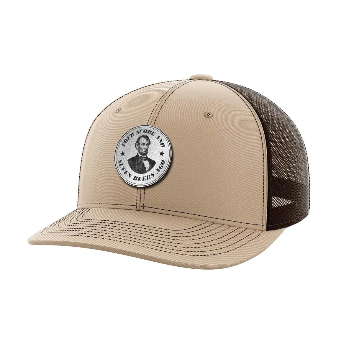 Four Score Black Patch Hat