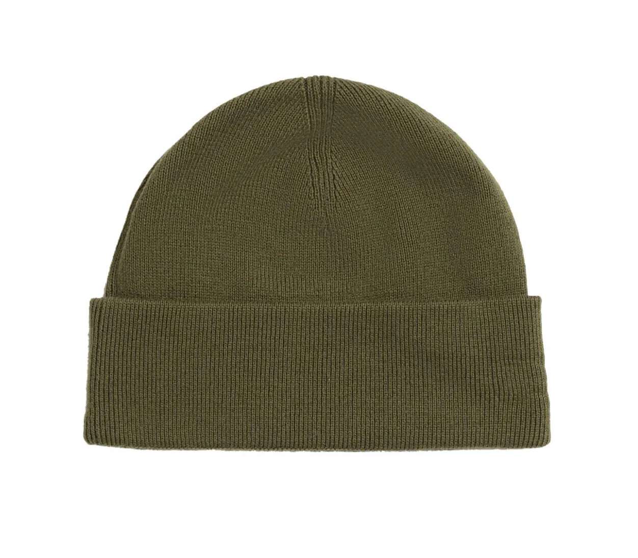 FRED PERRY MERINO WOOL BEANIE GREEN   C9160-Q55