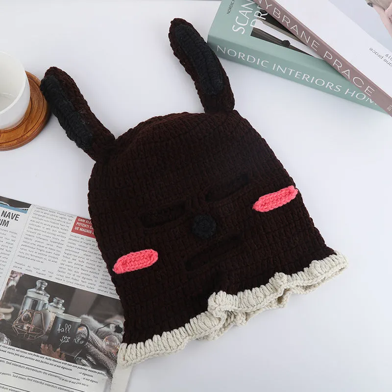 Funny Cartoon Knitted Wool Beanies