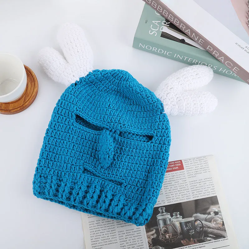 Funny Cartoon Knitted Wool Beanies