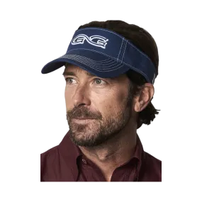 Gameguard White & Navy Blue Visor
