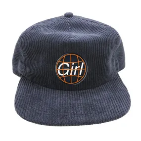 Girl International Corduroy Snap-Back Hat