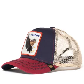 Goorin Bros. Trucker Hat | The Farm | The Freedom Eagle - Indigo