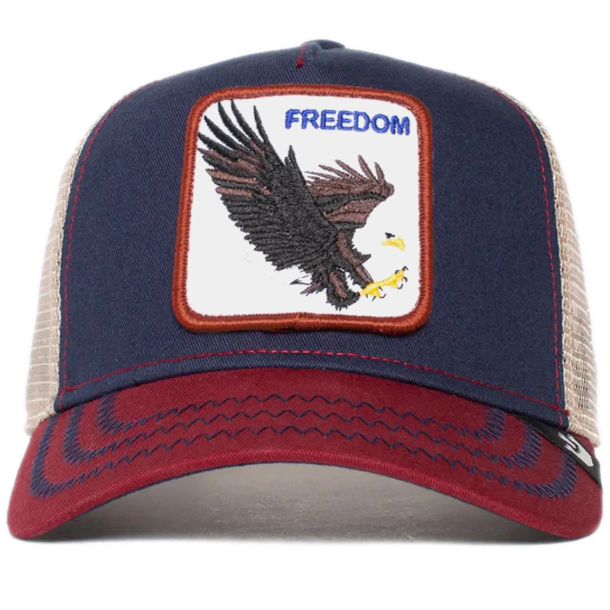 Goorin Bros. Trucker Hat | The Farm | The Freedom Eagle - Indigo