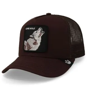 Goorin Bros. Trucker Hat | The Farm | The Lone Wolf - Chocolate
