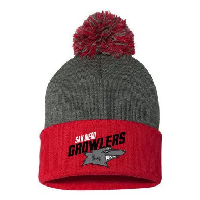Growler Pom Pom Beanie