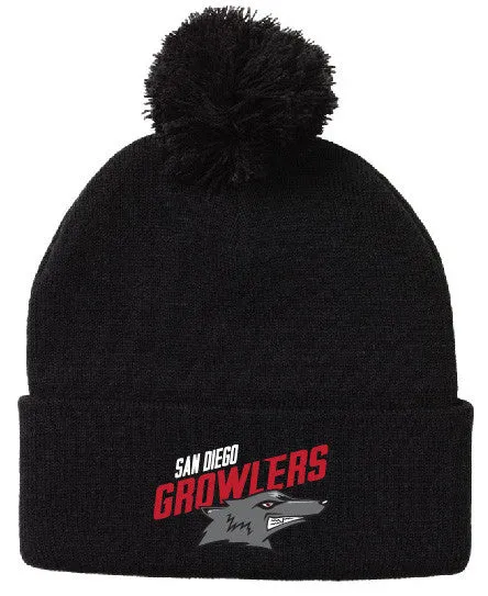 Growler Pom Pom Beanie