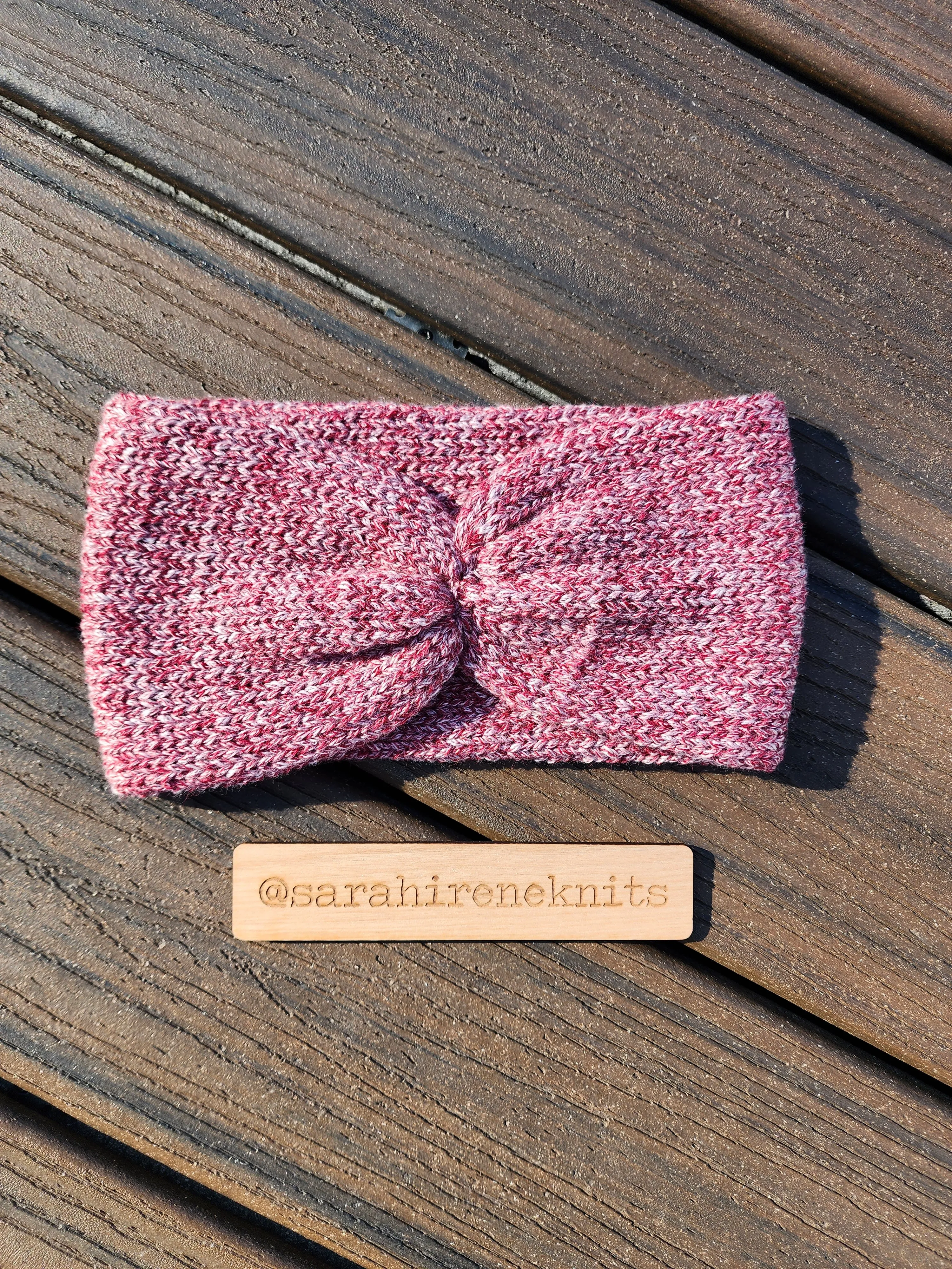 Headband - Garnet Heather - Various Sizes