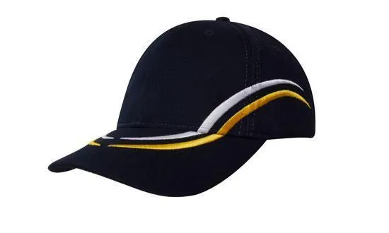 Headwear Brushed Heavy Cotton With Curved Embroidery On Crown And Peak (4075)- Clearance