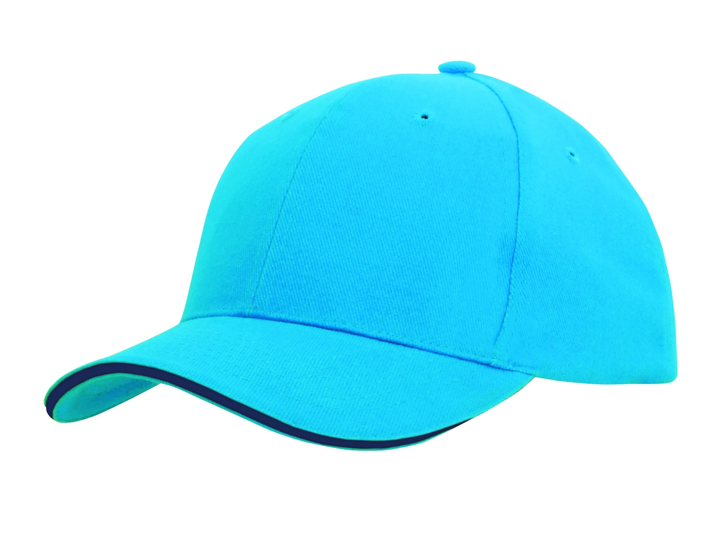 Headwear Brushed Heavy Cotton With Sandwich Trim (4210)