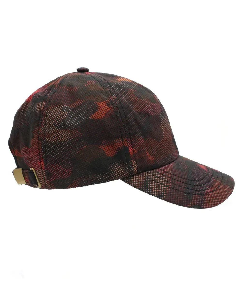 Heather Kenji Graphic Camo Baseball Cap