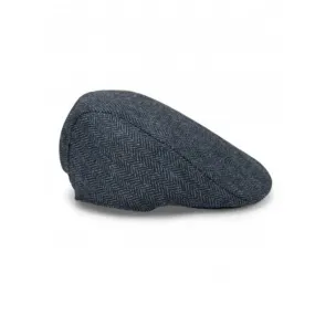 Hoggs of Fife Herringbone Waterproof Tweed Cap