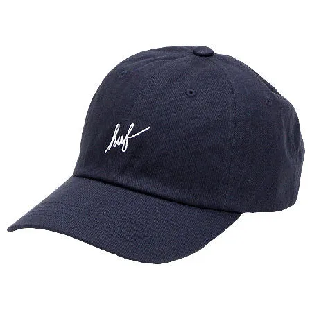 HUF Script Logo Curve Brim Hat