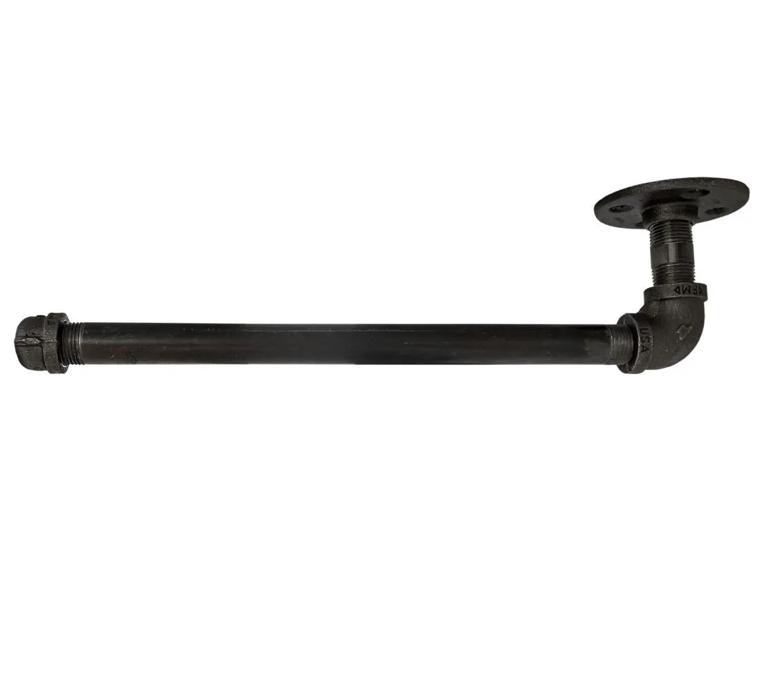 Industrial Face Out Wall Mount Garment Rack - 2 pack (Size: 12")
