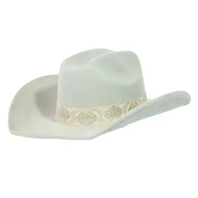 Intricate Border Pattern Band Cowboy Hat