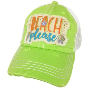 KBV-1204 Beach Please Cap Lime
