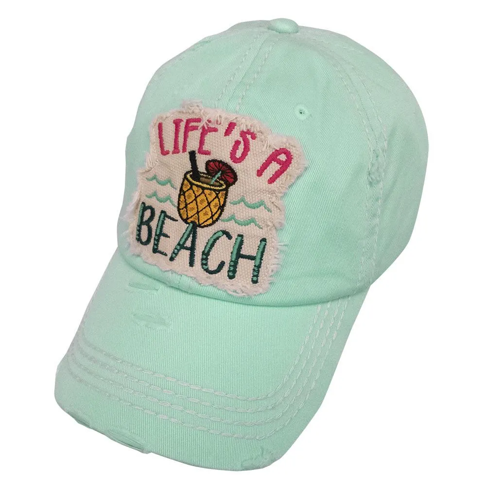 KBV-1272 Life’s A Beach-Torn Look-Diamond