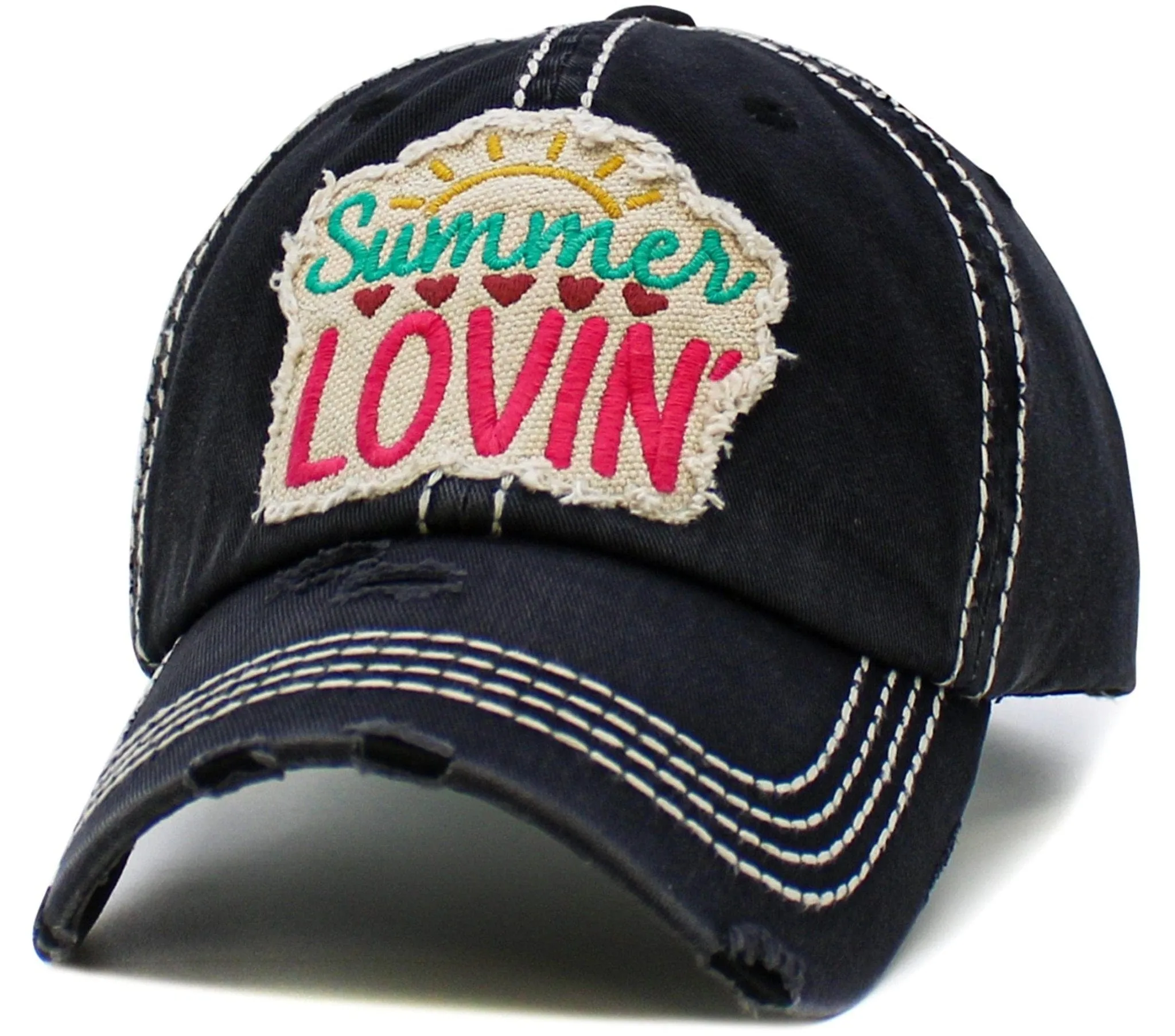 KBV1570 Summer Lovin' Washed Vintage Ballcap