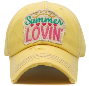 KBV1570 Summer Lovin' Washed Vintage Ballcap