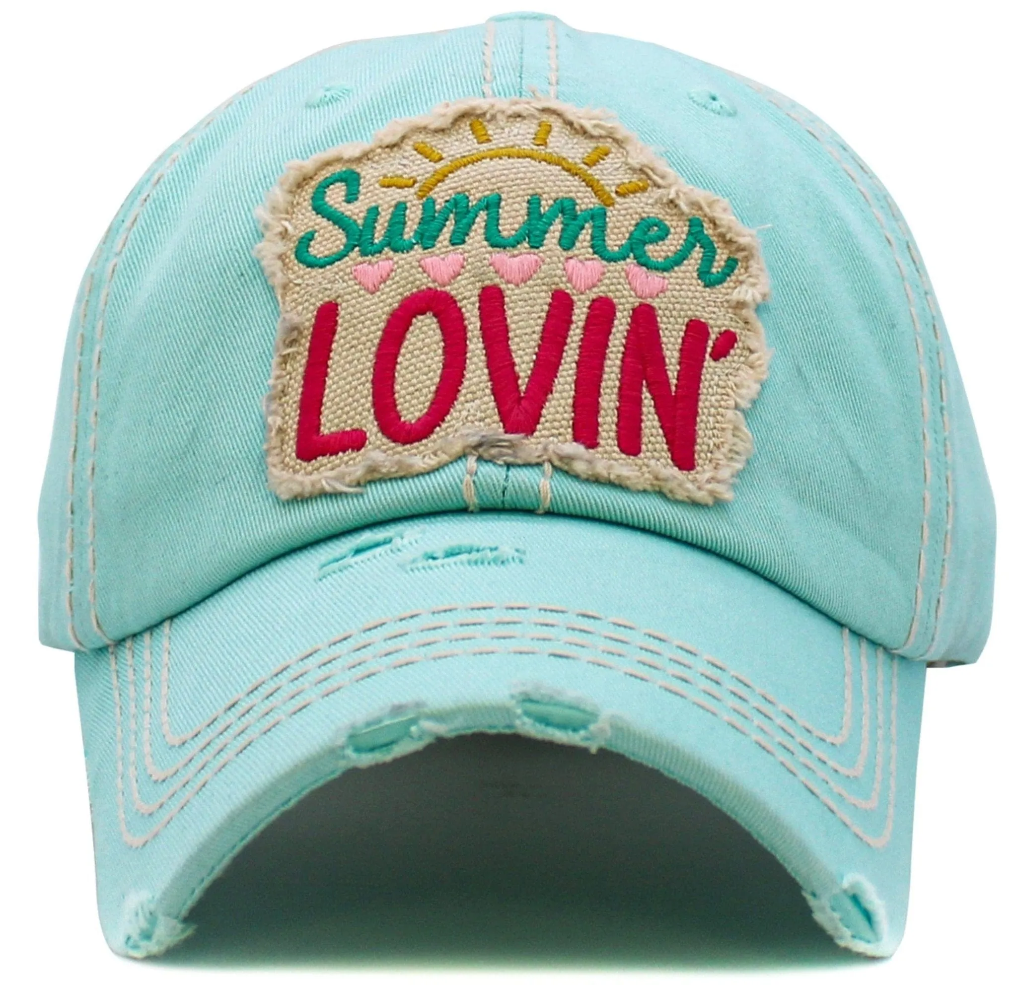 KBV1570 Summer Lovin' Washed Vintage Ballcap